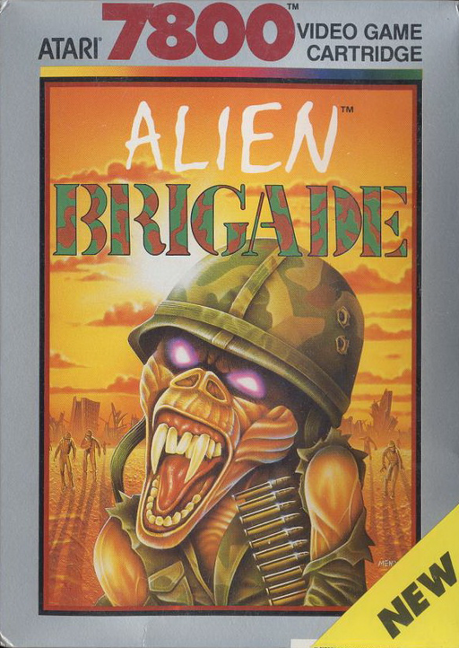 Alien Brigade (USA) 7800 Game Cover